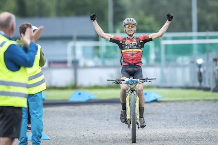 BIRKEN-PRESTASJON: Juioren Ole Sigurd Rekdahl syklet inn til sjetteplass totalt i Birkebeinerrittet. Foto: Pål Westgaard birken birkebeinerrittet Ole sigurd Rekdahl