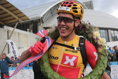 BIRKEN-SEIER: Erik Nordseter Resell har vunnet Birkebeinerrittet de to siste årene. Vinner han også i morgen? Foto: Ingeborg Scheve birken birkebeinerrittet seier