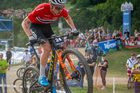 Erik Hægstad ble nummer 26 i kortbanerittet i verdenscuprunden i Lenzerheide.