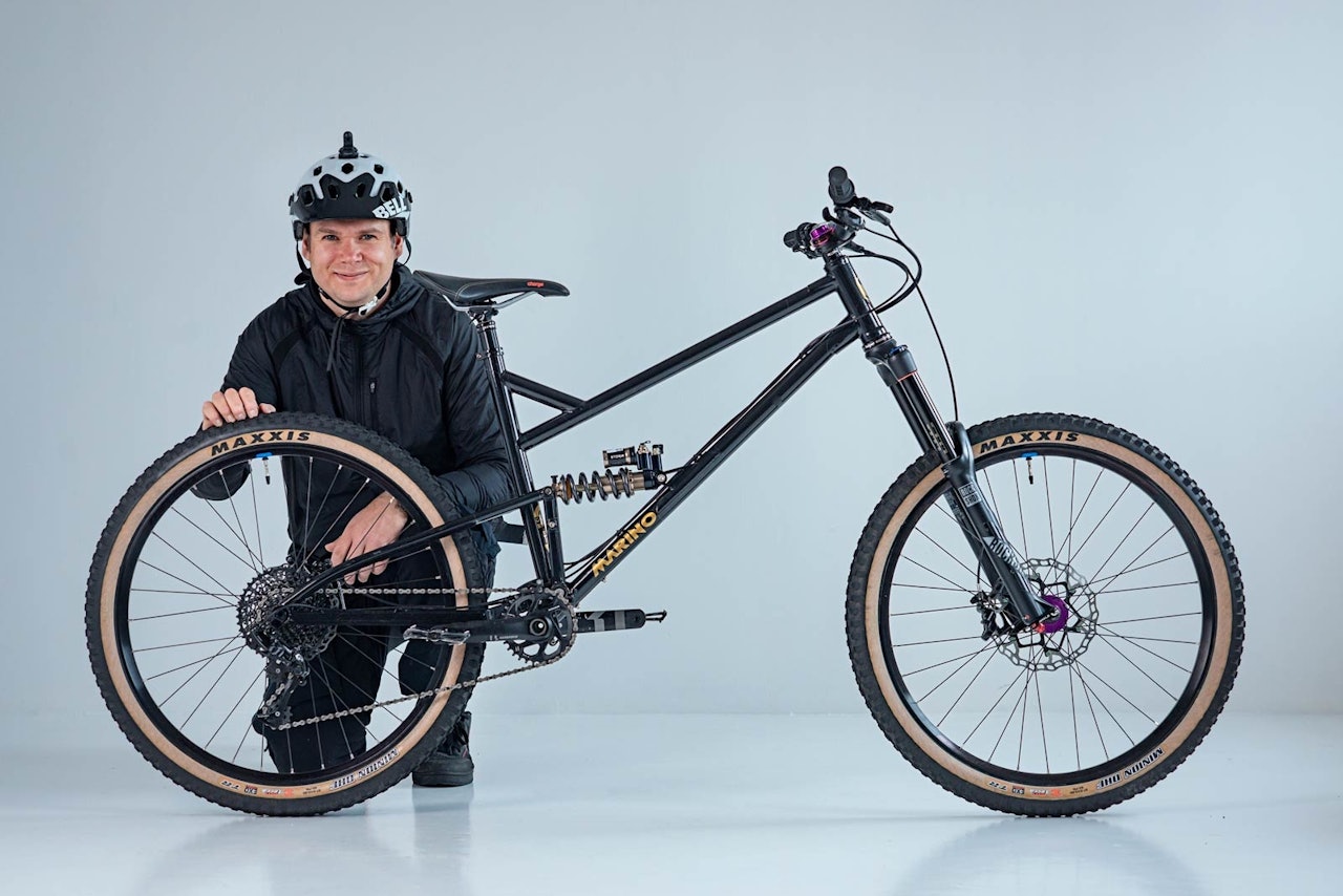 LANG OG SLAK: Lange og slake sykler er i vinden, men Espen Solvangs Marino Hepburn tar denne trenden til ytterpunktet. Foto: Marius Rua
