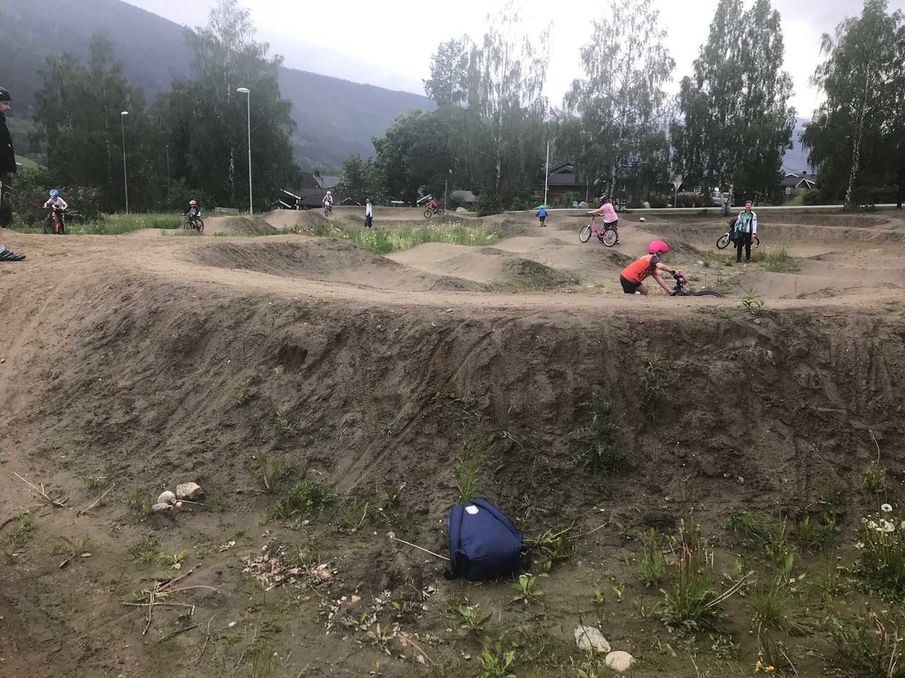 PUMPTRACK I KVAM: Kvam har en flott pumptrack.  pumptrack-kvam-gudbrandsdal