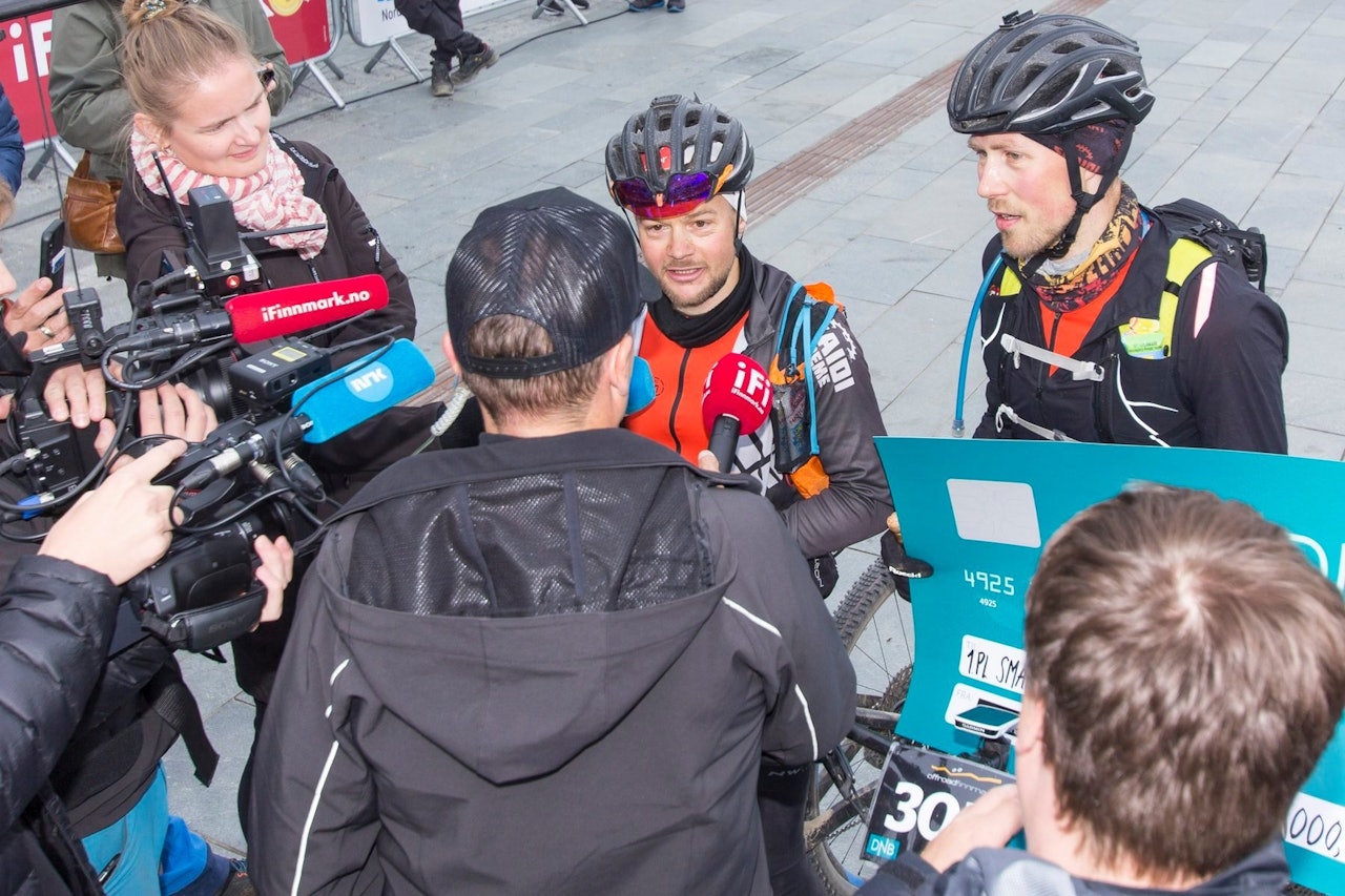 Bjørnar Aronsen og Tor-Espen Jolma vant Offroad Finnmark OF300. Foto: Offroad Finnmark Bjørnar Aronsen og Tor-Espen Jolma vant Offroad Finnmark OF300. Foto: Offroad Finnmark