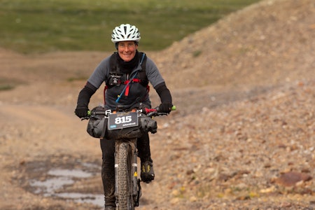 Nina Gässler ble historisk for andre gang i Offroad Finnmark: I dag vant hun soloklassen på lang løype, og var også den 10.rytteren totalt. Foto: Morten Broks Nina Gässler ble historisk for andre gang i Offroad Finnmark: I dag vant hun soloklassen på lang løype, og var også den 10.rytteren totalt. Foto: Morten Broks