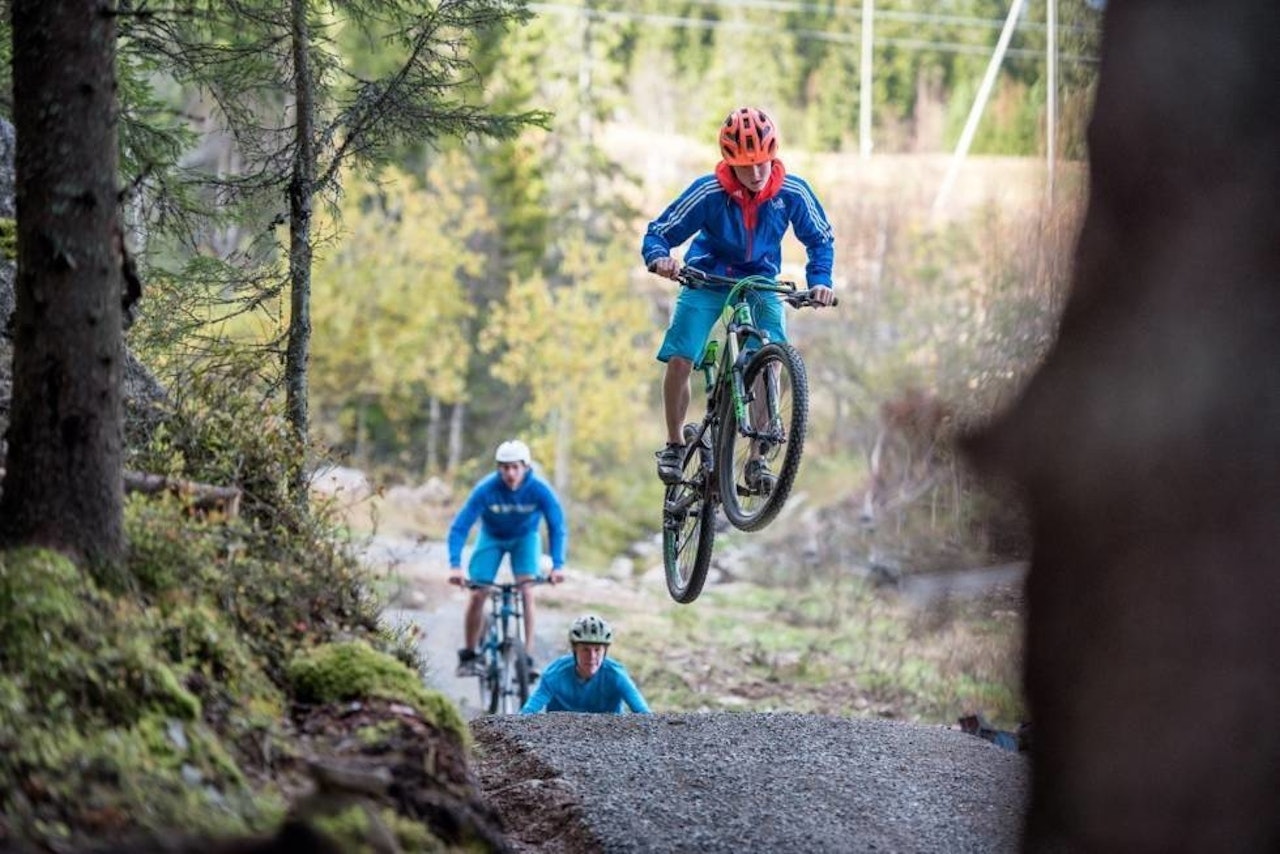 IKKE I ÅR: Det blir ikke Terrengsykkelcamp for barn og unge i Trysil sommeren 2020. Foto: Hans Martin Nysæter terrengsykkelcamp avlyst korona 2020