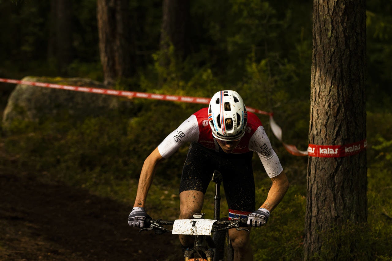 NORGESCUPEN 2021: Dette er terminlista for norgescupen i terrengsykling 2021. Bildet: Erik Hægstad vant NM-gull i både rundbane og kortbane, men ble nummer to i Norgescupen 2020 sammenlagt. Foto: Snorre Veggan Erik Hægstad Norgescup Skullerud 2020