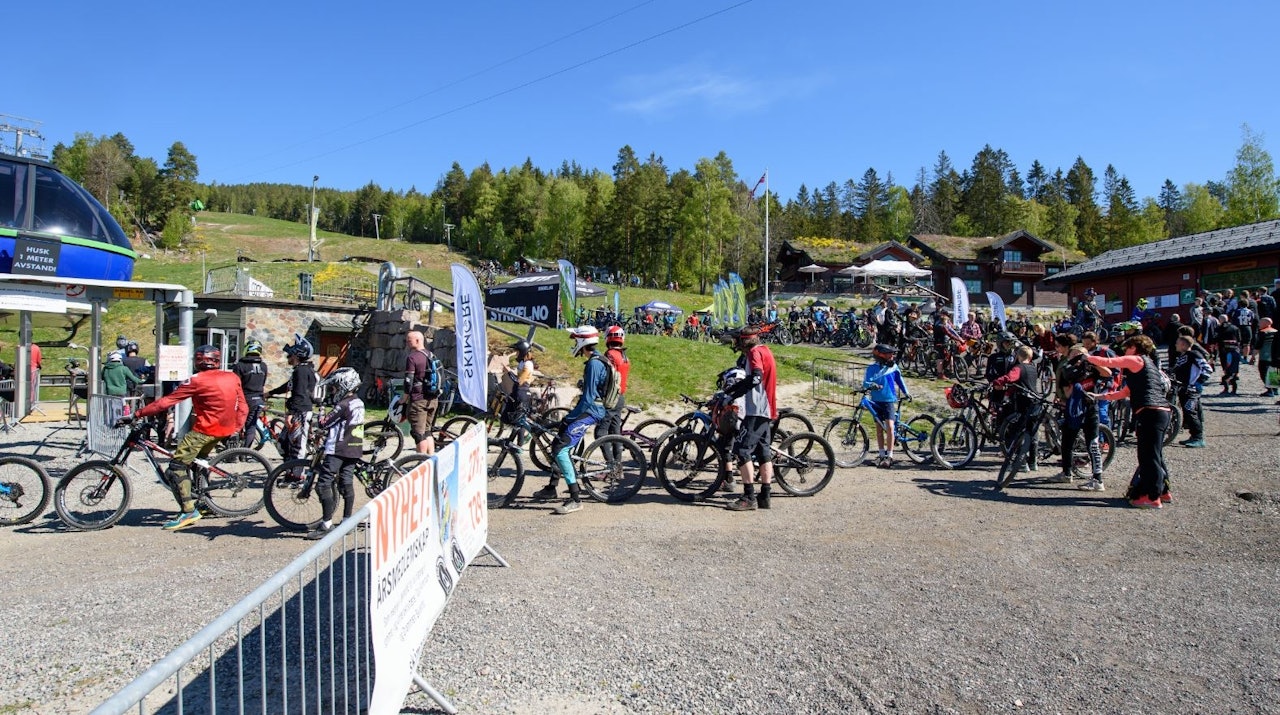 utforsykling i drammen bikepark