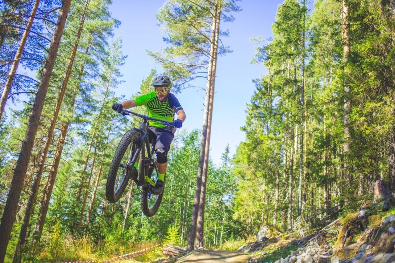 INGEN CAMP: Ove Grøndal er en av gründerne bak Nesbyen Trail Camp. Denne våren blir det ikke sykkelfestival i Nesbyen. Foto: Kristoffer H. Kippernes nesbyen trail camp avlyst 2020