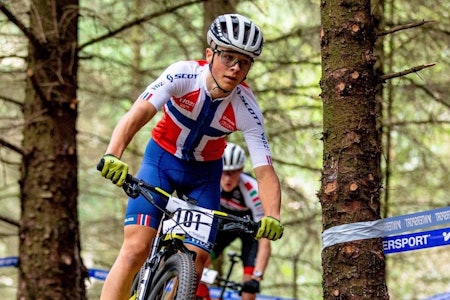 EM-KLAR: William Høines Larsen er en av tre EM-klare juniorer. Her fra helgas Norgescup i Sandnes. Foto: Solveig Jåstad William Høines Larsen er en av tre EM-klare juniorer