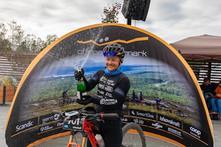 OVERLEGEN: Tor Espen Jolma vant soloklassen i Offroad Finnmark OF700 med overlegen margin. Foto: Claus Jørstad Tor Espen Jolma vant soloklassen i Offroad Finnmark OF700