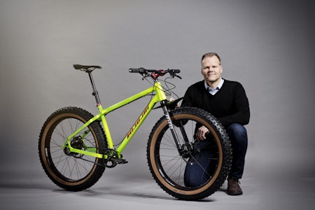 DRØMMESYKKEL: Denne Nicolai fatbiken er ikke som andre fatbikes. Foto: Kristoffer H. Kippernes nicolai fatbike