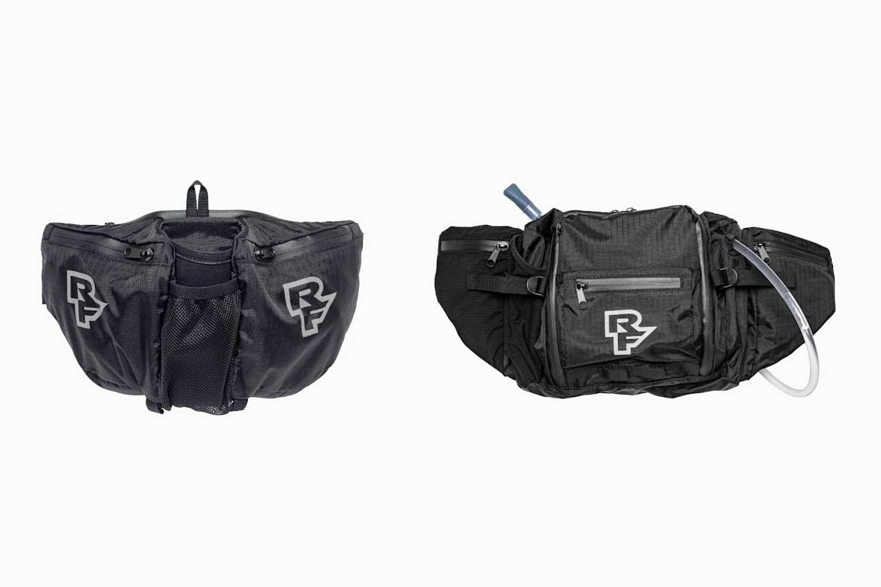 KOMPAKT: Hoftebelter kan være en grei løsning hvis du vil ha med ting på tur men vil unngå å bruke sekk. Foto: Race Face race face hoftebelte