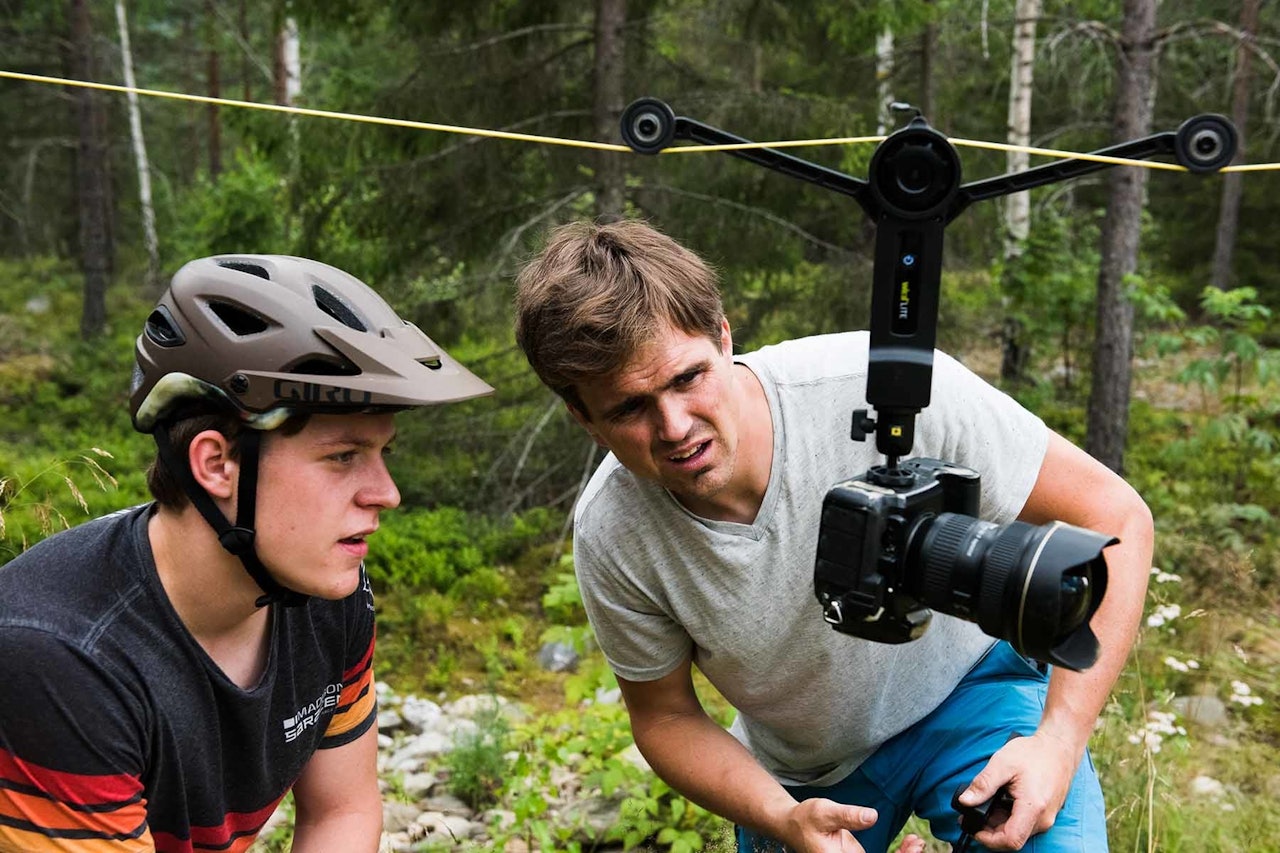 NY SERIE: Fotograf Vegard Breie har laget en serie på fem episoder om norske syklister. Foto: Håvard Brennhovd.
