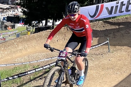 Hedda Brennengen Bjørklund syklet sitt første ritt på verdenscupnivå