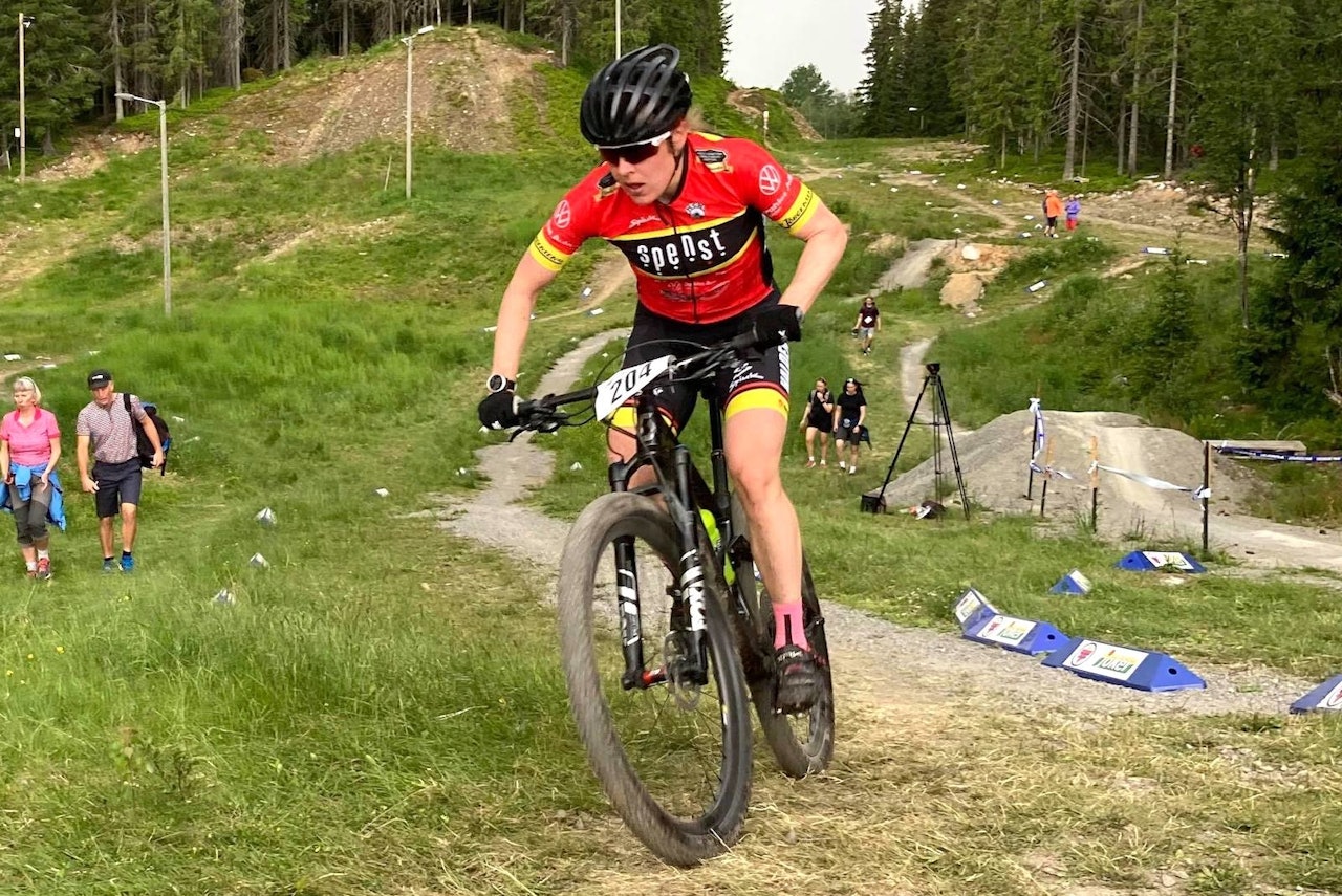 Ingrid Sofie Bøe Jacobsen tok sitt fjerde NM-gull i kortbane