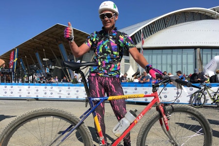 KONGEN AV BIRKEN: Rune Høydahl har flere seiere i Birken enn noen andre. I 1995 vant han også fem verdenscupritt. Her fra fjorårets Retro-birken. Foto: Ingeborg Scheve rune høydahl birken trening sykkeltrening treningstips