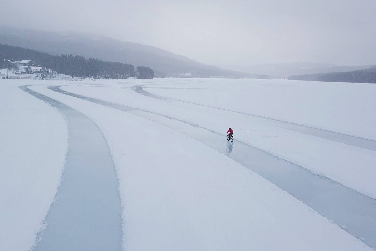 Kloppa Ice Race på Harestuvannet