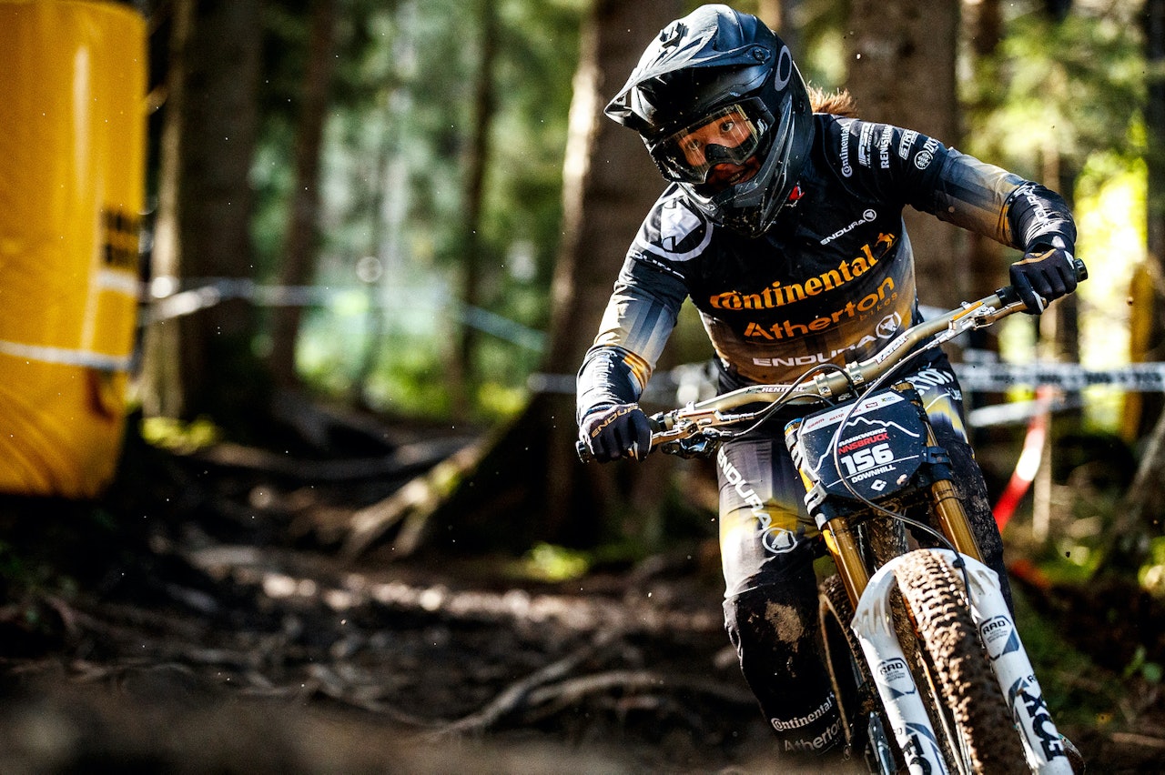 Mille Johnset avsluttet den korte, hektiske verdenscupsesongen i utfor med sjuendeplass på finalerunet i Portugal på søndag. Foto: Sven Martin Mille Johnset WC Portugal