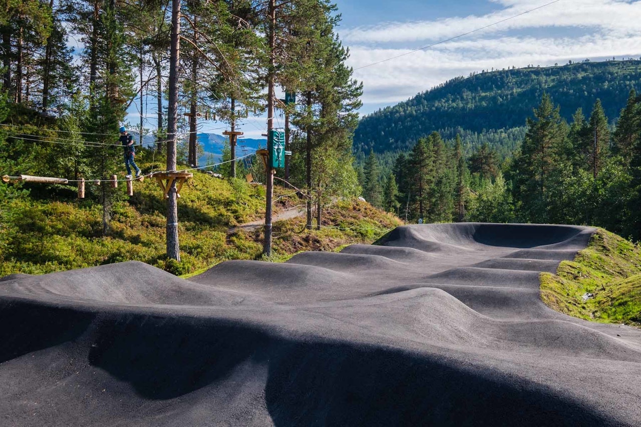 SMUD: Pumptracken i Hydlaparken ble ferdigstilt i 2019. Foto: Ole Eltvik SMUD: Pumptracken i Hydlaparken ble ferdigstilt i 2019. Foto: Ole Eltvik