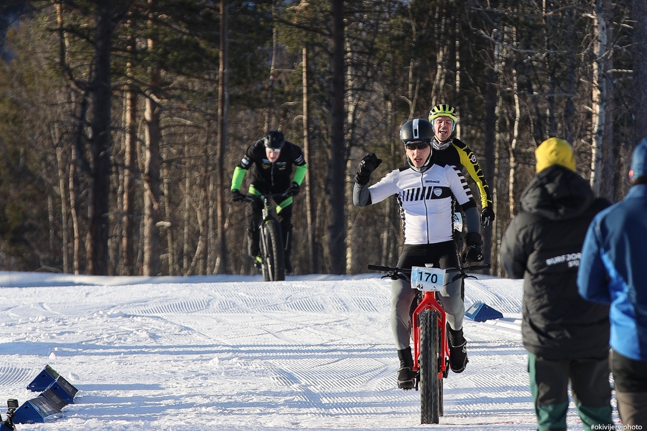 Daniel Boberg Leirbakken vant Arctic Alta Fatbike 2020
