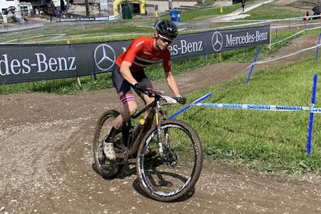 TILBAKE I TOPPEN: Etter en sesong uten verdenscup, er Erik Hægstad igjen tilbake blant de topp 15. Foto: Eddy Knudsen Storsæter Erik Hægstad tilbake blant de topp 15 i verdenscupen