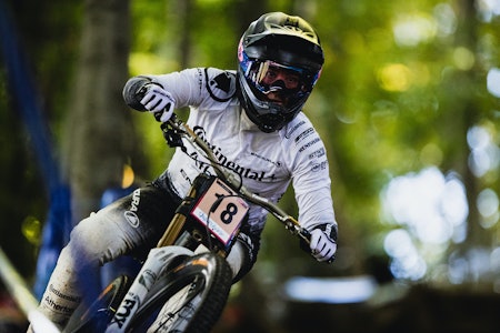 Mille Johnset kom på 12.plass i finalen i utforverdenscupen i Maribor. Foto: Sven Martin Mille Johnset utforverdenscup maribor