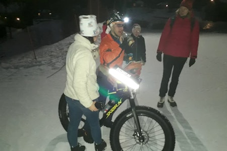 Stian Ulberg en time før målgang på ekstremrittet Fat Viking på Geilo. Foto: Privat Stian Ulberg en time før målgang på ekstremrittet Fat Viking på Geilo. Foto: Privat