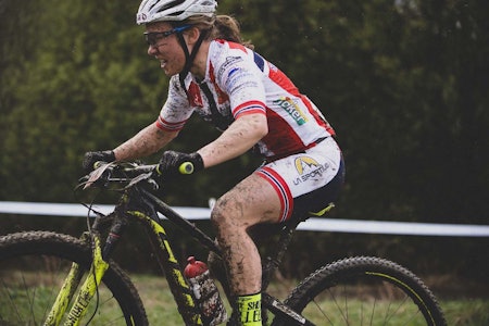 Helene Fossesholm vant UCI Junior Series i Nove Mesto i Tsjekkia. Foto: Kristoffer Kippernes helene marie fossesholm sykling