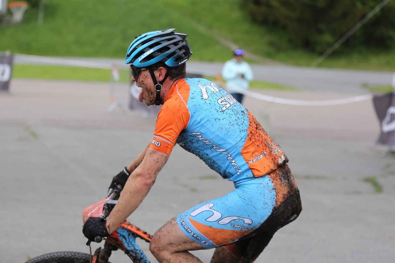 Emil Hasund Eid vant Terrengsykkelrittet for andre gang på rad. Foto: Marius Bache Wold Emil Hasund Eid vant Terrengsykkelrittet for andre gang på rad. Foto: Marius Bache Wold