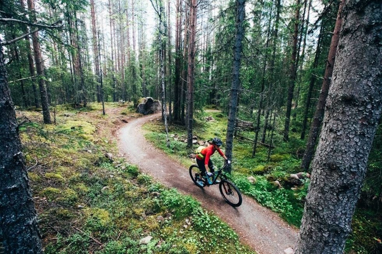 TRYSIL ÅPNER FOR SYKLING: Det er klart for innrykk av syklister i Trysil i helga. Foto: Sjur Melsås. trysil bike arena åpningstider trysil