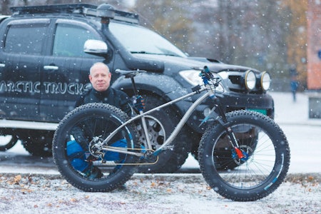 DRØMMESYKKELEN Christian Bode har bygd en sykkel så spesiell at han nå er venn med rammebyggeren.