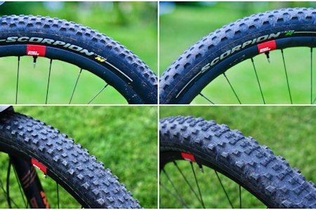 PIRELLI-DEKK: Italienske Pirelli er nykommere med terrengsykkeldekk tross deres lange dekktradisjoner.  Pirelli Scorpion MTB
