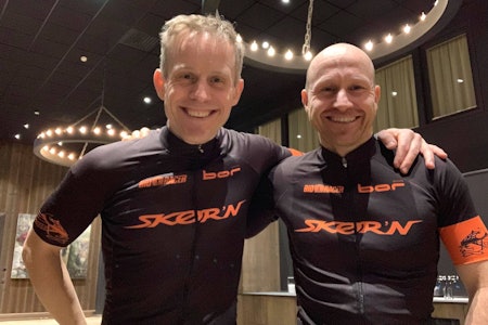 Lagkameratene Vidar Olsen og Stian Ulberg debuterte til seier i hver sin klasse i Fat Viking 2019. Foto: Team Skørn