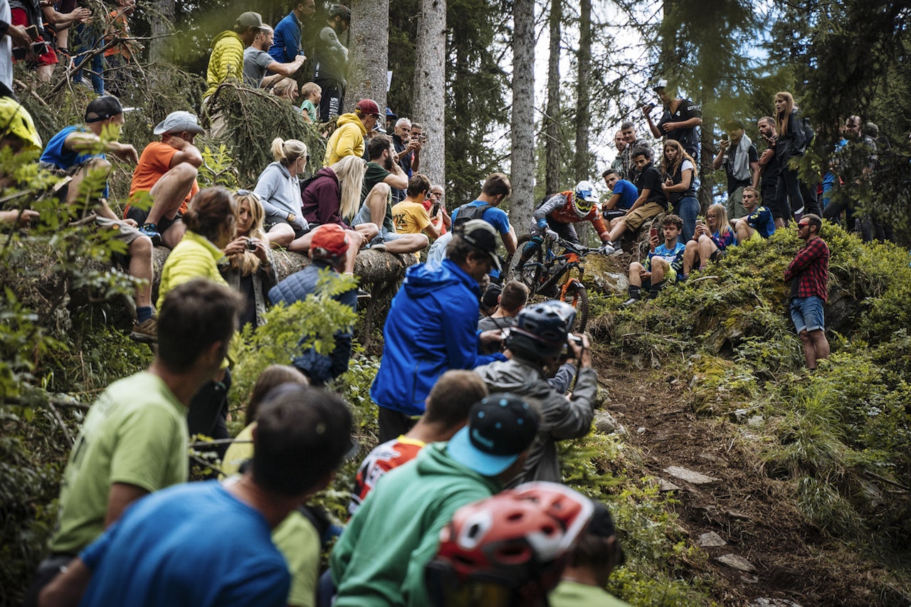 La Thuile i Italia er en av de sju rundene som utgjør Enduro World Series Europacup 2020. Stedet har flere ganger arrangert runder i den ordinære Enduro World Series, sist i 2018. Foto: Enduro World Series La Thuile i Italia er en av de sju rundene som utgjør Enduro World Series Europacup 2020. Stedet har flere ganger arrangert runder i den ordinære Enduro World Series, sist i 2018. Foto: Enduro World Series