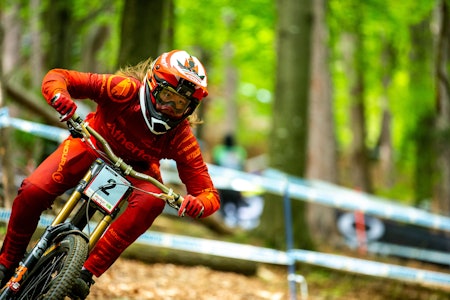Mille Johnset tangerte karrierebeste på plassering i verdenscupåpningen, men leverte ett av sine beste ritt. Foto: Sven Martin Mille Johnset tangerte karrierebeste på plassering i verdenscupåpningen, men leverte ett av sine beste ritt. Foto: Sven Martin