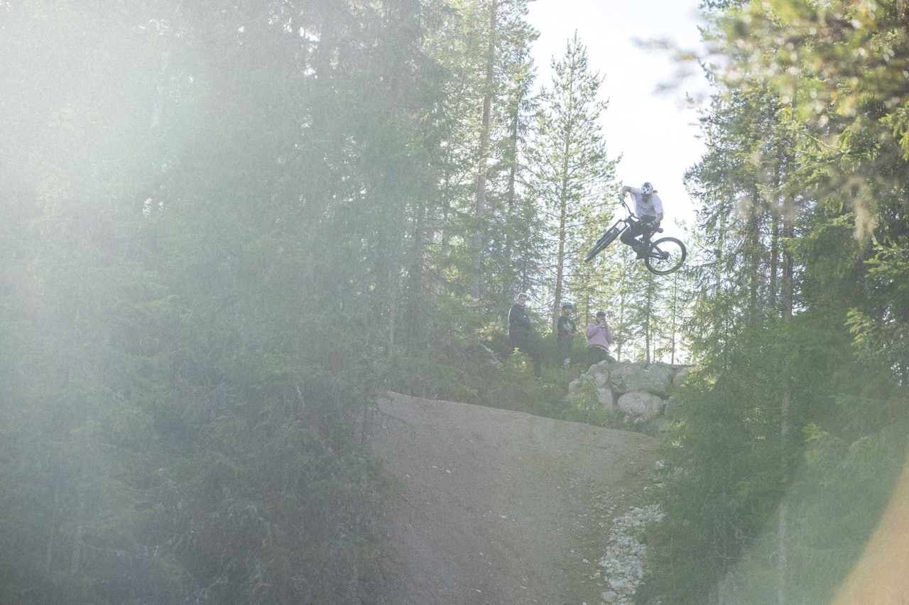 SYKKELSHOW: Den syklinga som foregikk i Trysil på lørdag kunne det vært solgt billetter til. Foto: Kristoffer H. Kippernes SYKKELSHOW: Den syklinga som foregikk i Trysil på lørdag kunne det vært solgt billetter til. Foto: Kristoffer H. Kippernes