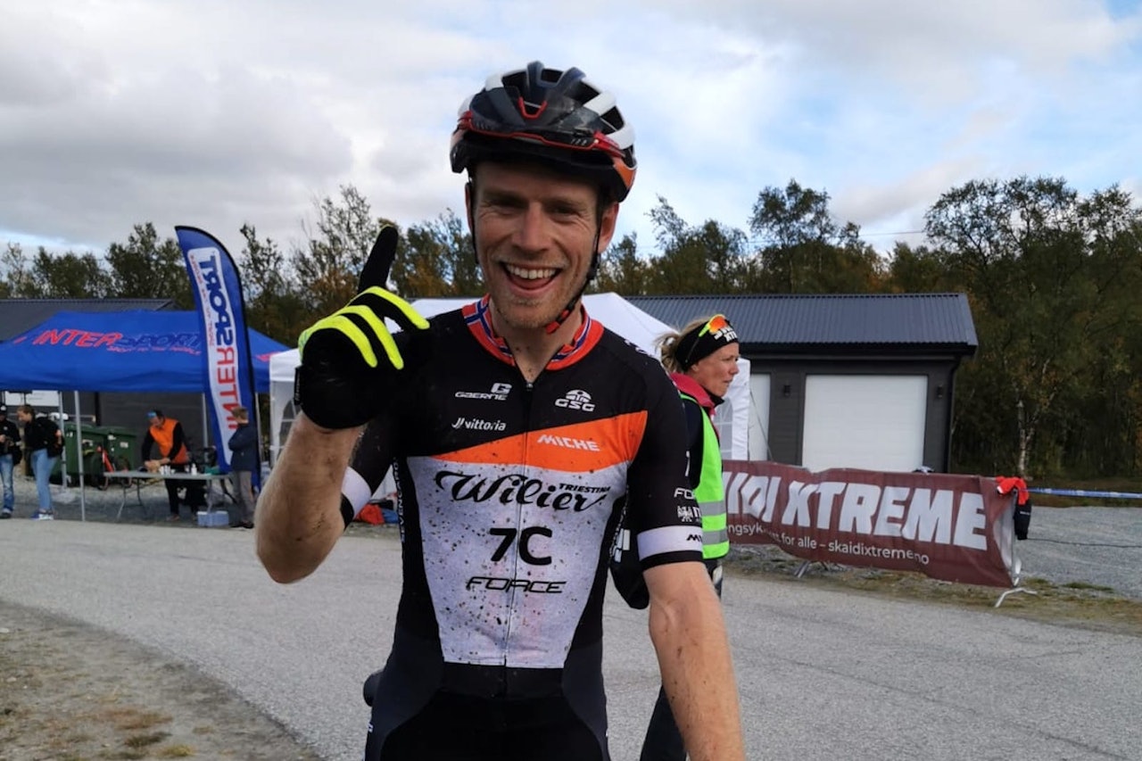 REVANSJ: Ole Hem vant Skaidi Xtreme i Finnmark og fikk revansj for uflaks og feilkjøring sist helg. Foto: Cosima Solar Ole Hem Skaidi Xtreme 2020