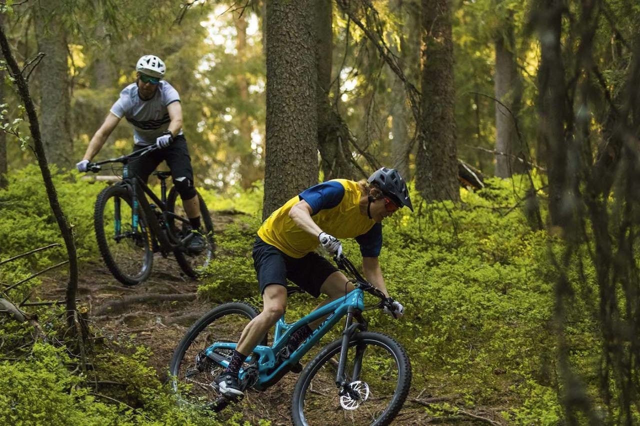 TESTVINNERE: Vi presenterer noen av testvinnerne den senere tiden. Foto: Snorre Veggan best i test terrengsykkel endurosykkel
