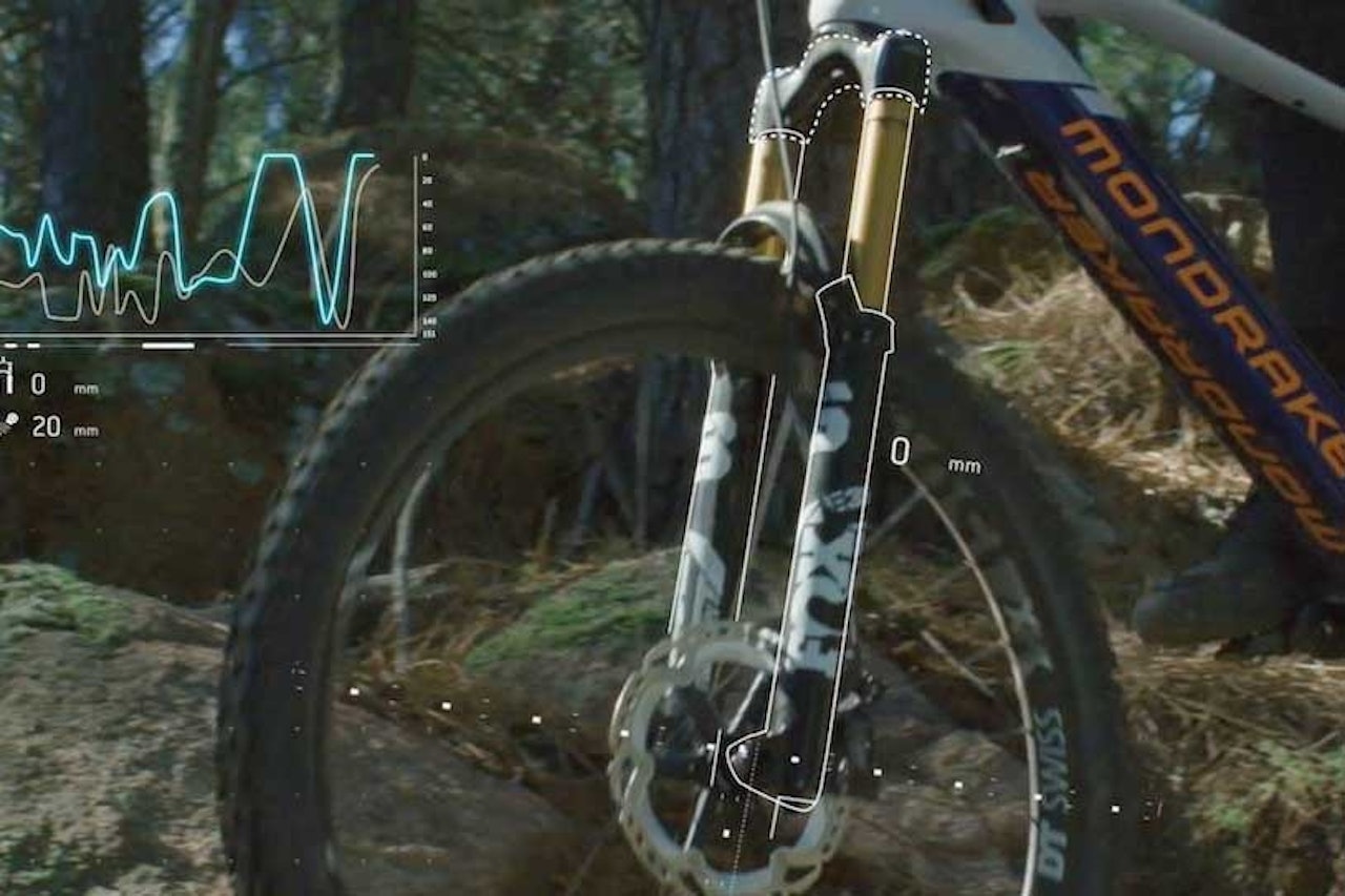 TELEMETRI TIL FOLKET: Mondrakers nye MIND-system skal gjøre det lettere for deg å stille inn demperne helt riktig, samt gjøre statistikk-nerding etter turen mer spennende. mondraker mind