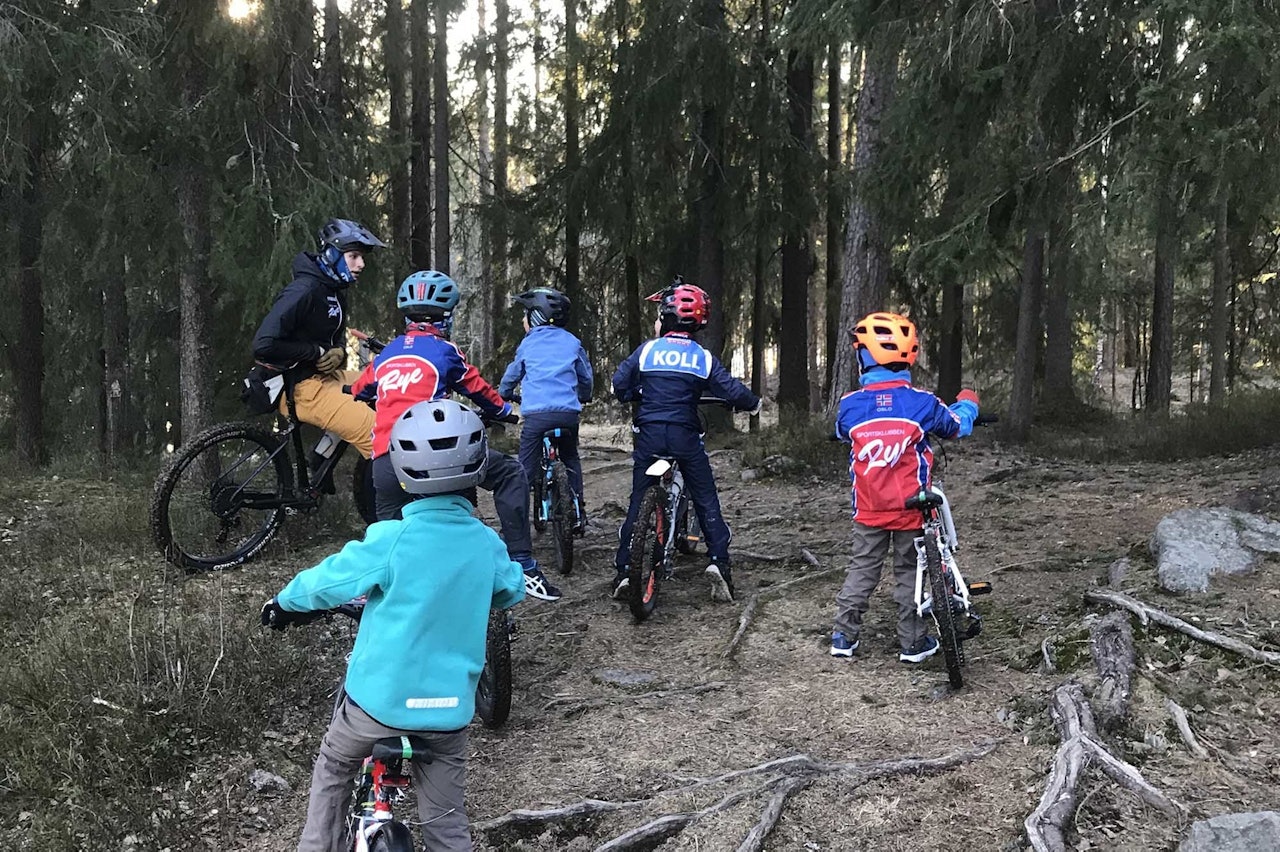 sykkelklubb trening barn sykkeltrening 