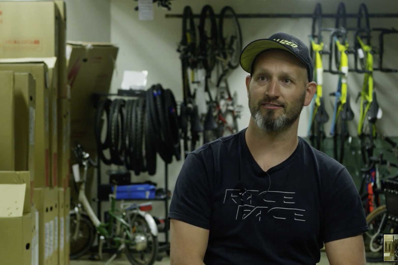 ENTUSIAST: Bjørn Berntsen i Arendal lever for sykling - i alle former. Foto: Vegard Breie  stisykling arendal tungvekteren sykkelmiljø