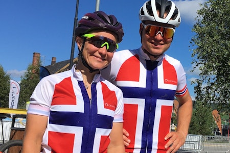 Årets nybakte norgesmestere i maraton Hildegunn Gjertrud Hovdenak og Emil Hasund Eid vant Trans-Østerdalen 3-dagers sammenlagt, selv om ingen av dem var raskest på finaleetappen. Foto: Ingeborg Scheve Hildegunn Gjertrud Hovdenak og Emil Hasund Eid vant Trans-Østerdalen 3-dagers 2020 sammenlagt