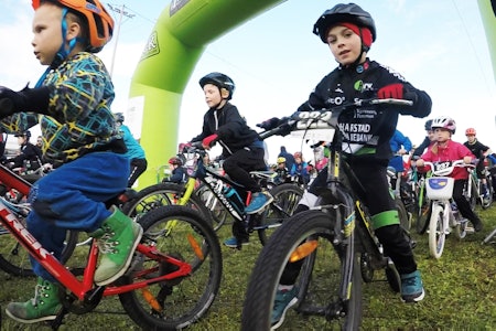 Første delprosjekt i Blåbærhaugen sykkelpark fokuserer på tiltak for barn og rekruttering, og skal stå ferdig til skolestart 2019. Foto: Harstad CK