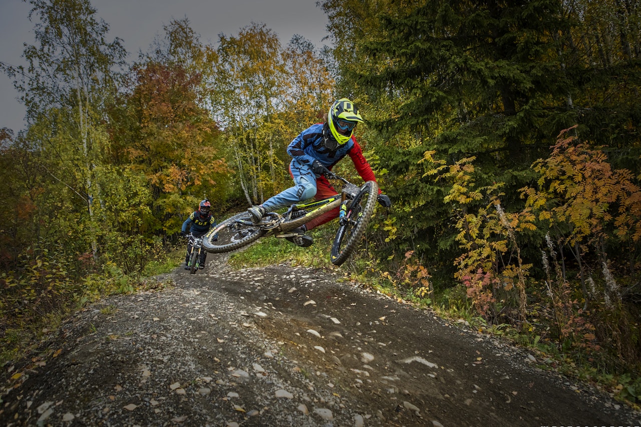 Høsten hadde satt sitt spor på Hafjell for avslutningshelga. Foto: Pål Westgaard