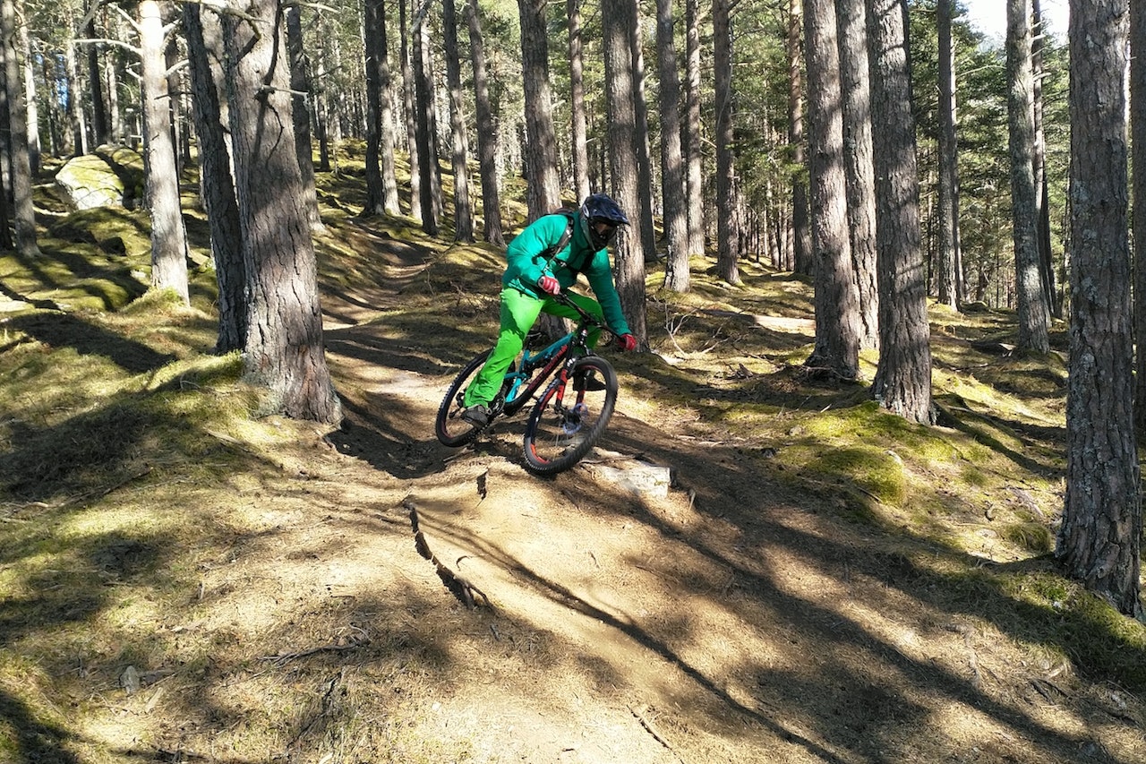 I Liabygda og Fjørå er det snøfritt opp til 300-350 meter over havet. Foto: 7Blåner