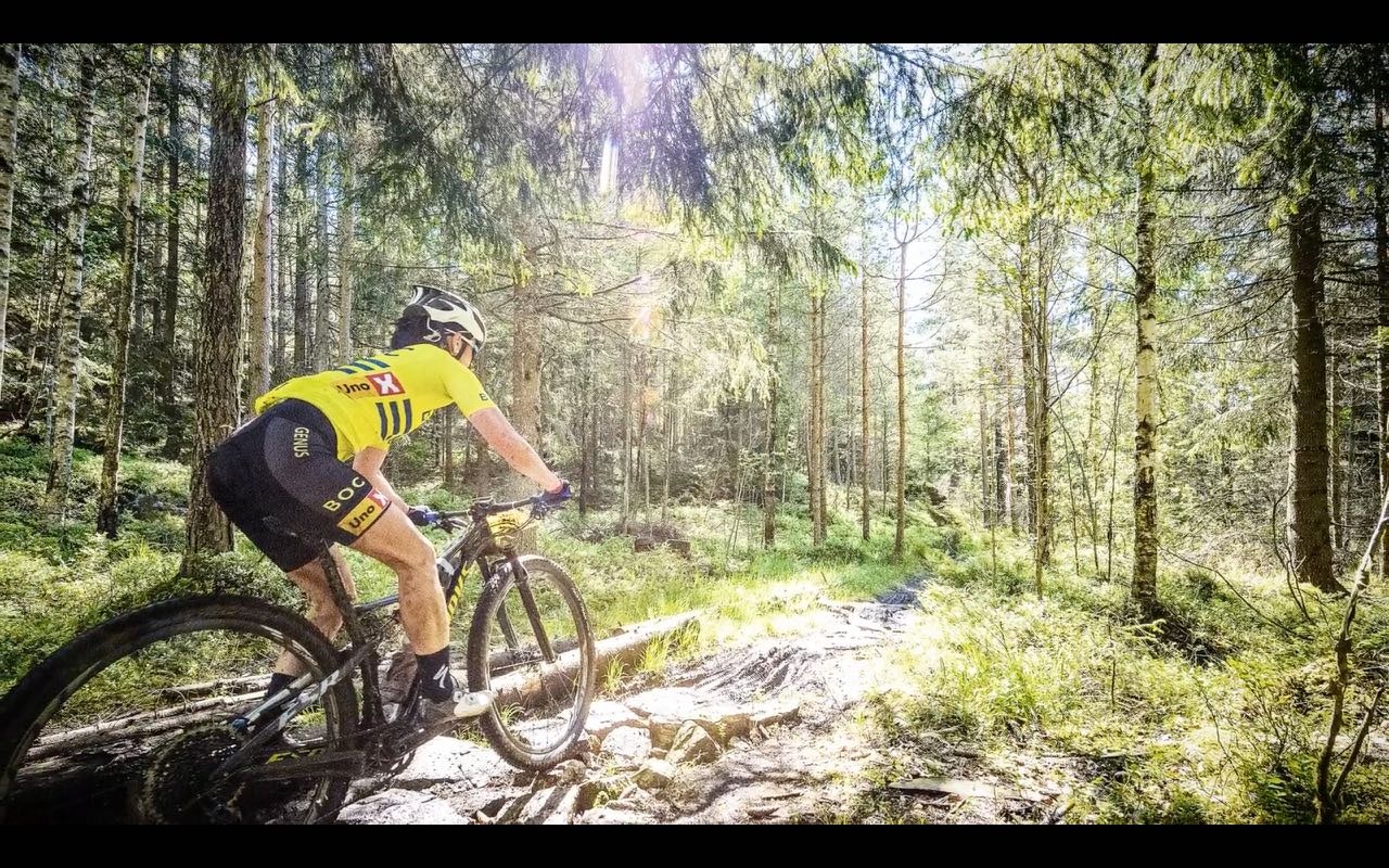I SOLA: Linn Røyne på vei inn på kloppen på Turbo Tømmervei. Foto: Eirik Grønevik I SOLA: Linn Røyne på vei inn på kloppen på Turbo Tømmervei. Foto: Eirik Grønevik
