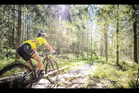 I SOLA: Linn Røyne på vei inn på kloppen på Turbo Tømmervei. Foto: Eirik Grønevik I SOLA: Linn Røyne på vei inn på kloppen på Turbo Tømmervei. Foto: Eirik Grønevik