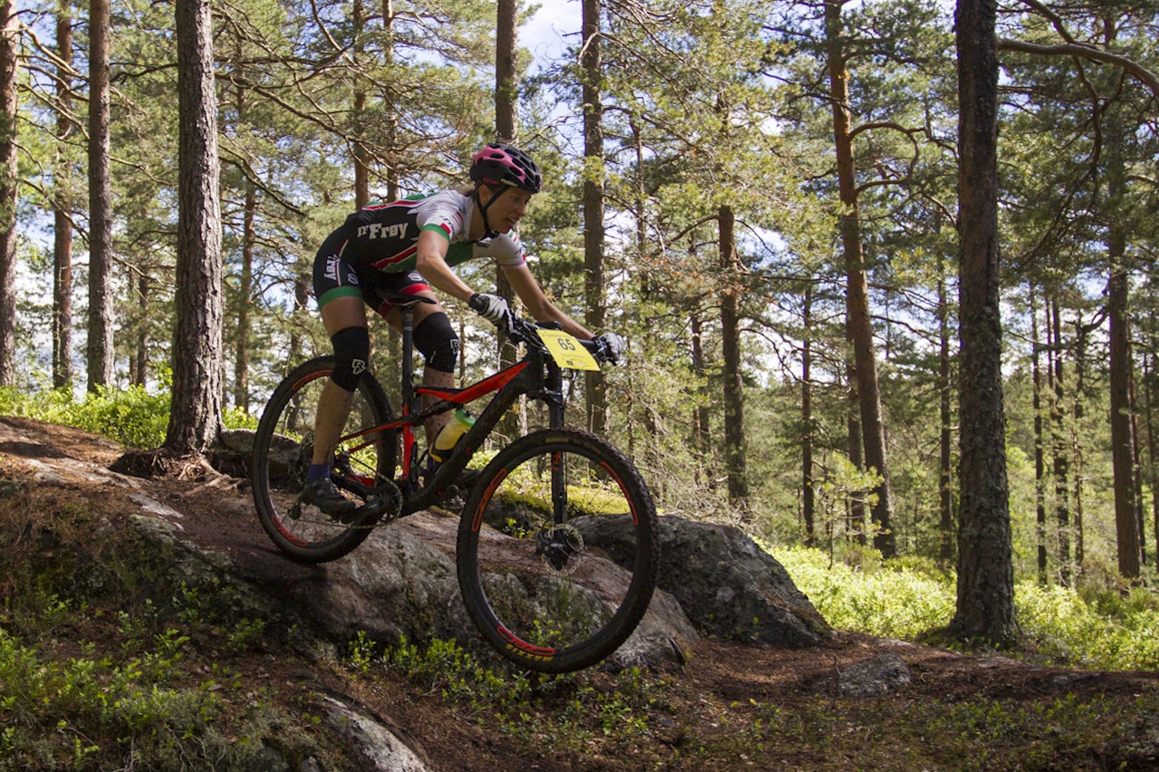 – Jeg merker at jeg har trent mer teknikk, og det var deilig å føle at jeg klarte alt det tekniske, sier Miriam Sivertsen. Foto: Per-Eivind Sivertsen – Jeg merker at jeg har trent mer teknikk, og det var deilig å føle at jeg klarte alt det tekniske, sier Miriam Sivertsen. Foto: Per-Eivind Sivertsen