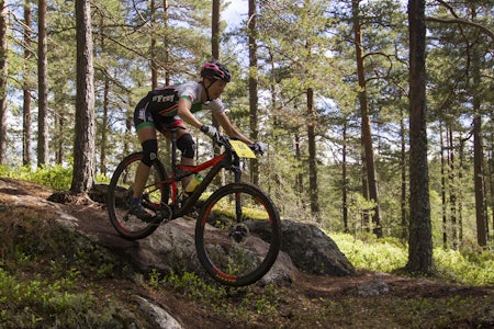 – Jeg merker at jeg har trent mer teknikk, og det var deilig å føle at jeg klarte alt det tekniske, sier Miriam Sivertsen. Foto: Per-Eivind Sivertsen  – Jeg merker at jeg har trent mer teknikk, og det var deilig å føle at jeg klarte alt det tekniske, sier Miriam Sivertsen. Foto: Per-Eivind Sivertsen