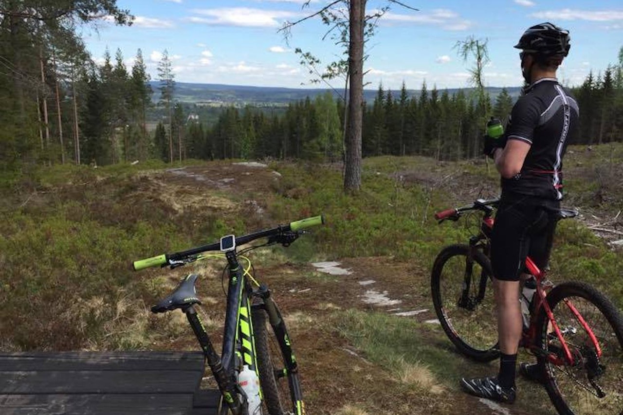 Stisykkelanlegget i Eidsvoll er endelig formelt åpnet. Foto: Espen Sandvold Stisykkelanlegget i Eidsvoll er endelig formelt åpnet. Foto: Espen Sandvold