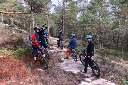 Stemningen og forholdene var tipp-topp gjennom hele helga på Camp Kjerringåsen. Foto: Petter Wilhelmsen